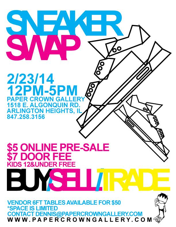 Event: Paper Crown Gallery-Sneaker Swap